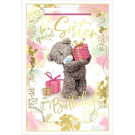 3D Holographic Special Sister Me to You Bear Birthday Card £3.39